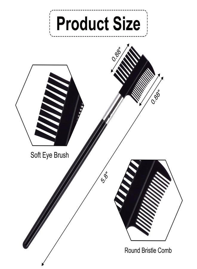 CAPHONT 6 Pack Flea Comb for Cats Dogs,Stainless Steel Dog Cat Grooming Combs With Rounded Teeth,Double-Sided Tear Stain Remover,Dematting Comb For Dogs Cats Ideal for Small, Medium & Large Pets (Blue) - Image 3